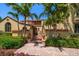 Detailed front exterior of home showing lush landscaping and unique Spanish-style terracotta roofing at 843 17Th N Ave, St Petersburg, FL 33704