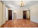 Hallway features multiple doorways, and tile floors at 843 17Th N Ave, St Petersburg, FL 33704
