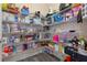 Spacious walk-in pantry with wire shelving provides ample storage and organization at 11308 Temperley Pl, Tampa, FL 33625