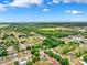 Wide aerial shot of community, displaying numerous homesites amongst the landscape at 11514 Sun Rd, Dade City, FL 33525