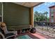 Cozy outdoor balcony perfect for relaxing and enjoying the views at 1910 E Palm Ave # 10209, Tampa, FL 33605