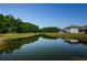 A view of the beautiful, tranquil pond behind the property at 2653 Longleaf Pine Pt, New Port Richey, FL 34655