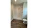 Updated bathroom featuring subway tile, new fixtures, flooring, and shower at 3188 Lake Saxon Dr, Land O Lakes, FL 34639