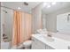 Bathroom featuring a shower/tub combination and vanity at 4275 Burdick Loop, Odessa, FL 33556