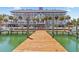 Waterfront building highlighting the community's access to docks and waterways at 445 Hamden Dr # 502, Clearwater Beach, FL 33767