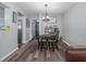 Cozy dining area featuring hard surface floors and seating for four at 4721 W Iowa Ave, Tampa, FL 33616