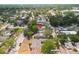 An aerial view of a charming property nestled among lush greenery in a vibrant neighborhood at 4767 6Th N Ave, St Petersburg, FL 33713