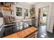 Bright kitchen featuring butcher block countertops and modern appliances at 4767 6Th N Ave, St Petersburg, FL 33713