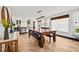Open concept dining room with lots of natural light and stylish furnishings at 616 Wheaton Trent Pl, Tampa, FL 33619