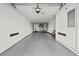 Spacious garage with room for cars and home gym equipment at 616 Wheaton Trent Pl, Tampa, FL 33619