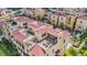 Aerial view of multiple rooftops with a patio furniture set at 6404 Mayra Shores Ln, Apollo Beach, FL 33572