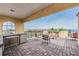 Balcony with outdoor kitchen and beautiful ocean views at 6404 Mayra Shores Ln, Apollo Beach, FL 33572
