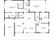 Detailed floor plan showcasing the layout of the home at 6519 15Th N St, St Petersburg, FL 33702