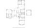 Detailed floorplan highlighting the layout, room dimensions, and spatial relationships of the home at 10117 Breezy Pines Ct, Weeki Wachee, FL 34613