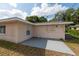 Backyard featuring a concrete patio, promising a relaxing outdoor living space at 11029 90Th Ave, Seminole, FL 33772