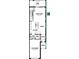 First floor plan featuring an open kitchen, great room, dining area and one car garage at 1144 Creek Valley Ct, Brandon, FL 33511