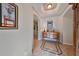 Elegant foyer with arched entryway and decorative tile accents at 1348 Emerald Dunes Dr, Sun City Center, FL 33573