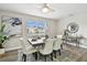 Dining room showcasing decor, table setting, with bright natural lighting at 1812 Teakwood Ln, Dunedin, FL 34698