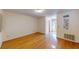 Bedroom with hardwood floors and neutral walls, offering a blank canvas for personalization at 1849 Abrico Dr # K9, Lutz, FL 33558