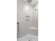 Detailed shower with a mosaic floor and a built-in niche at 214 S Audubon Ave, Tampa, FL 33609