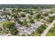 Suburban aerial view featuring tree-lined streets and diverse single-Gathering homes at 2435 37Th N Ave, St Petersburg, FL 33713