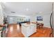 Open-concept living area combining kitchen, dining, and living spaces, ideal for modern living at 3302 W Beaumont St, Tampa, FL 33611