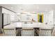 Spacious kitchen with a large island, stylish pendant lighting, and a bright, modern design at 3436 Manatee Se Dr, St Petersburg, FL 33705