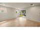 Bright bedroom with lots of space and a sliding glass door leading to a patio at 3472 Timber Crossing Ave, Brandon, FL 33511