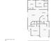 Detailed floorplan showcasing the layout of the home's first level at 3730 Elmwood Dr, Holiday, FL 34691