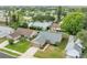 Single Gathering home with green lawn, landscaping, patio, and two-car garage at 4017 103Rd N Ave, Clearwater, FL 33762