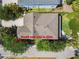An aerial view of this home showing the roof that was newly installed in 2024 at 6022 S Elkins Ave, Tampa, FL 33611