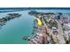 Waterfront condos feature private boat slips and city views in a prime coastal location at 620 Bayway Blvd # 1, Clearwater, FL 33767