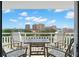Relax on this charming balcony with table and chairs and enjoy the spectacular views of the bay at 700 Beach Ne Dr # 803, St Petersburg, FL 33701