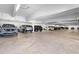 Spacious parking garage with ample room for parking vehicles at 700 Beach Ne Dr # 803, St Petersburg, FL 33701