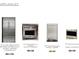 Selection of high-end kitchen appliances, including a refrigerator, range, dishwasher, and microwave at 119 Huron Ave, Tampa, FL 33606