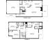 Detailed floor plan showcasing layout of the home's living spaces, bedrooms, and bathrooms at 14506 Alejo Ct, Seminole, FL 33776