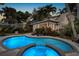 Resort-style backyard with a pool, spa, and plenty of space for relaxation and entertaining at 146 8Th Ne Ave, St Petersburg, FL 33701