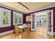 Bright dining room with hardwood floors and connection to an office at 146 8Th Ne Ave, St Petersburg, FL 33701