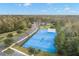Community tennis and basketball courts provide a place for active fun at 17804 Brewster Grn, Lutz, FL 33559