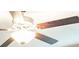 Close up of the ceiling fan at 190 Rain Berry Ave, Ruskin, FL 33570