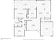 Detailed floorplan of the home showcasing the layout of the rooms and dimensions at 2105 Sugarbush Dr, Holiday, FL 34690