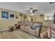 Comfortable bonus room with hardwood floors and relaxing decor at 2387 Bartolo Dr, Land O Lakes, FL 34639