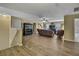 Bonus room with hardwood floors and a ceiling fan. Lots of natural light at 2387 Bartolo Dr, Land O Lakes, FL 34639
