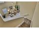 Bright living room with high ceilings and comfortable seating at 2387 Bartolo Dr, Land O Lakes, FL 34639
