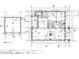 Architectural blueprint of the house's floor plan, detailing room layouts, dimensions, and garage placement at 2504 E 28Th Ave, Tampa, FL 33605
