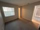 Bedroom with carpet flooring and closet at 2826 Rampart Cir, Clearwater, FL 33761