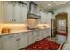 Modern kitchen with stainless steel appliances, subway tile backsplash, and updated cabinetry at 304 Hawk Talon Dr, Lithia, FL 33547