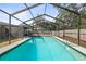 Inground swimming pool with a screened enclosure at 4018 Highgate Dr, Valrico, FL 33594