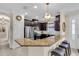 Kitchen featuring stainless steel appliances, granite countertops, and dark wood cabinetry at 4610 Alexandria Ct, Palmetto, FL 34221