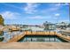 Community marina featuring docks and boat slips available for residents to dock their boat at 4939 Floramar Ter # 504, New Port Richey, FL 34652